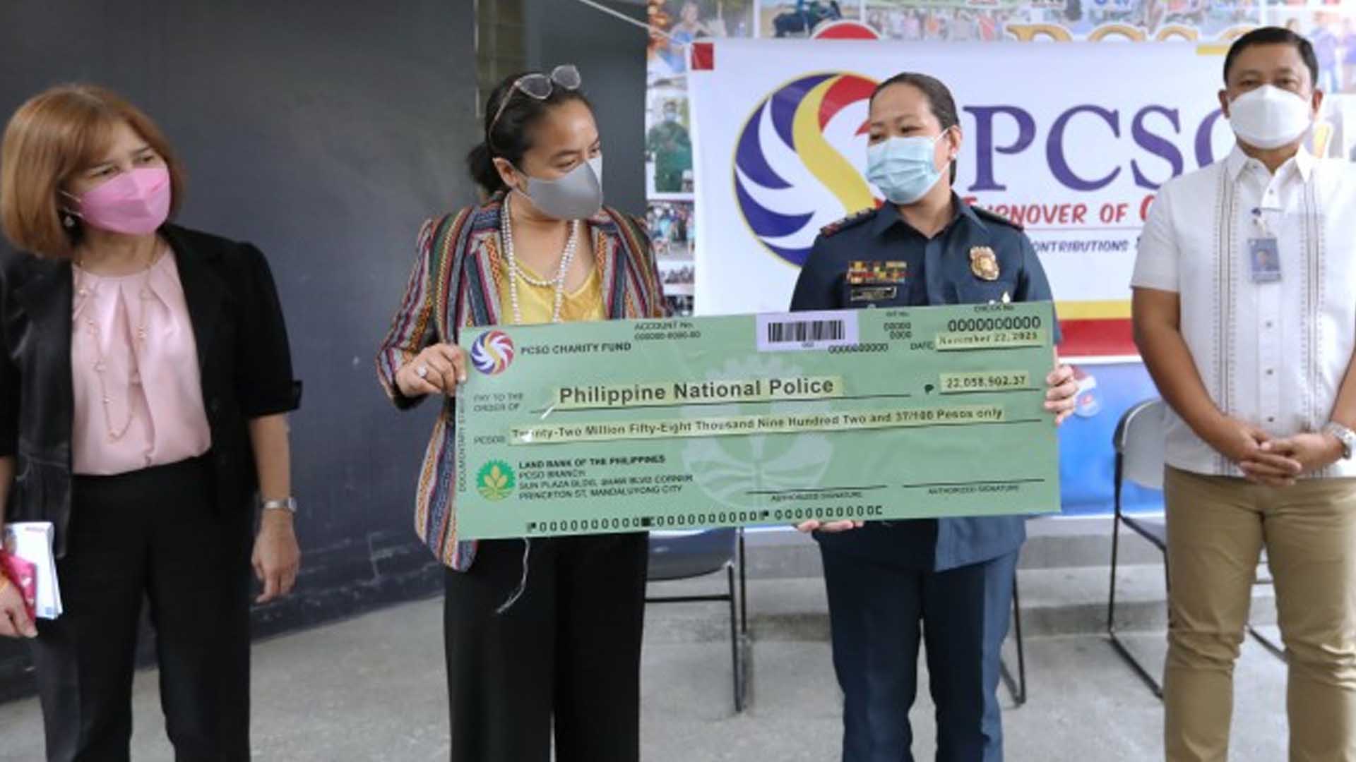 PNP, NBI, CHED Get P52-M STL Shares From PCSO | Manila Magazine