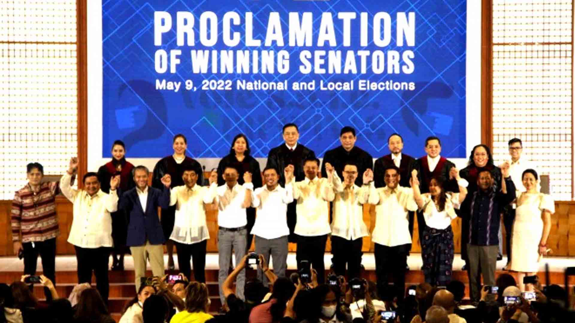 Comelec Proclaims 12 New Senators | Manila Magazine