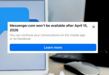 Standalone Messenger Website To Shut Down In April 2026