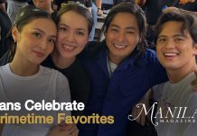 CocoJul, Kathryn, And James Show Love To Crowd-Filled Pampanga Motorcade